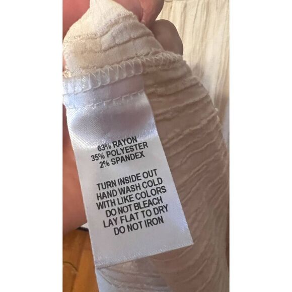 Tuckernuck Moon River Tan Long Sleeve Midi Dress Sz. L - Picture 9 of 10
